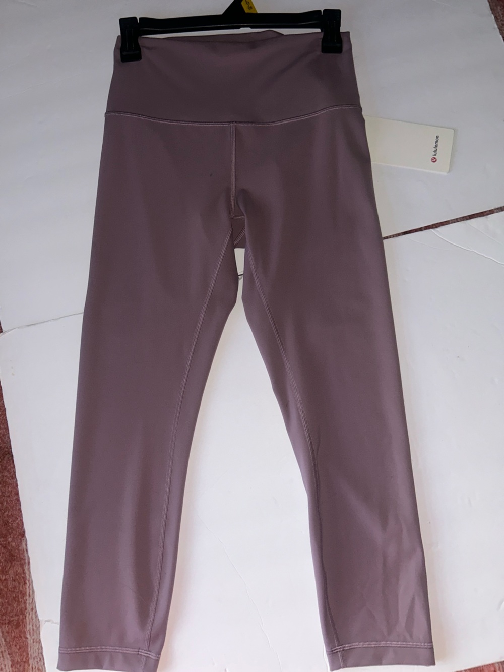 lululemon athletica Women's Mauve High-Rise Wunder train HR Crop 23" Leggings